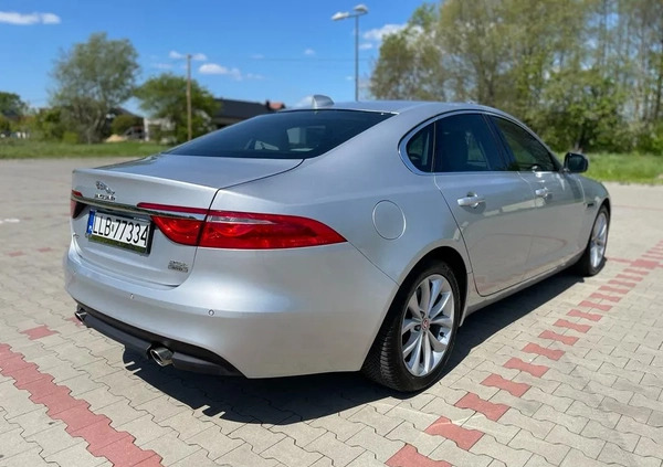 Jaguar XF cena 89000 przebieg: 93000, rok produkcji 2018 z Lubartów małe 781